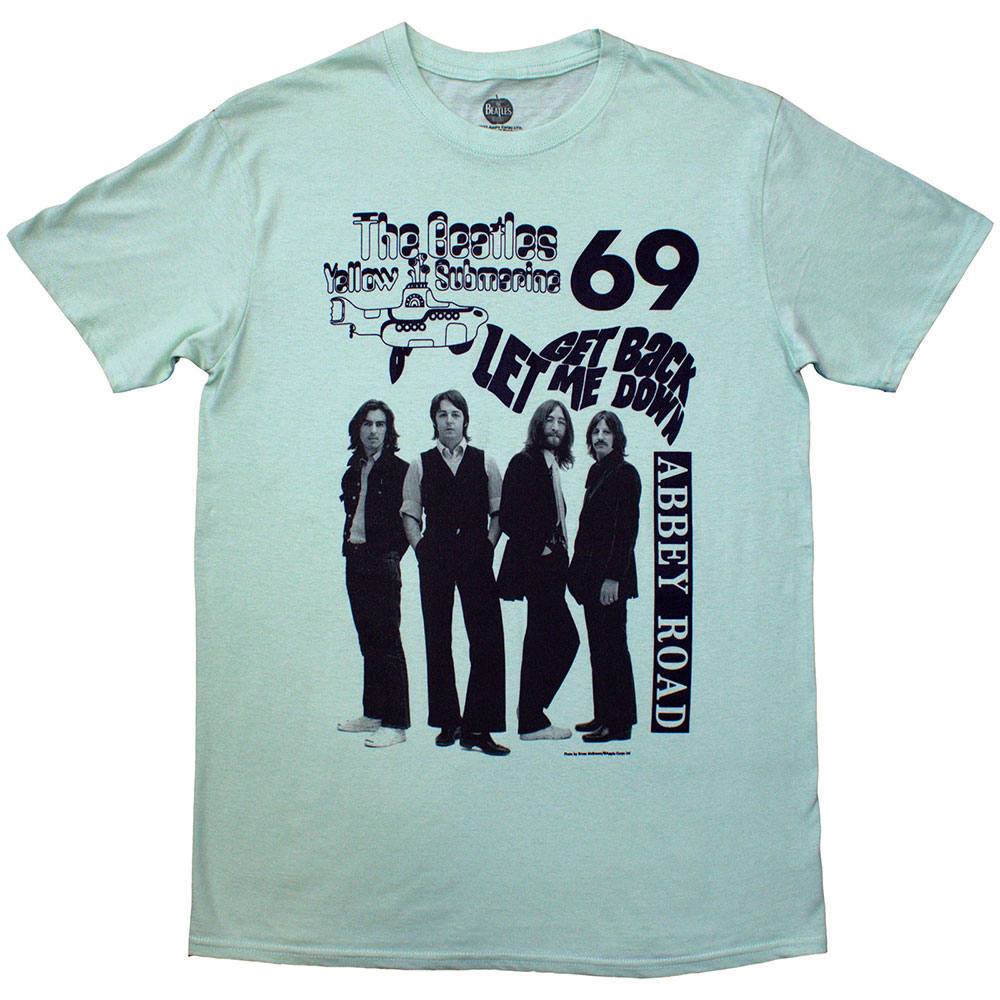 The Beatles - 1969 Mens T-shirt - Green